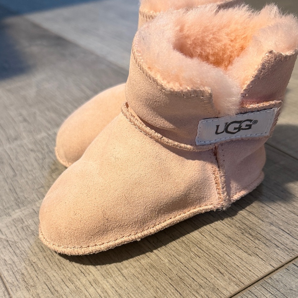UGG Blush Pink Infant Booties